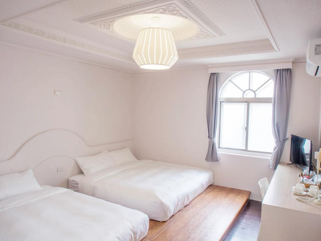 Summer Aura B&B Shanjiao Bagian luar foto